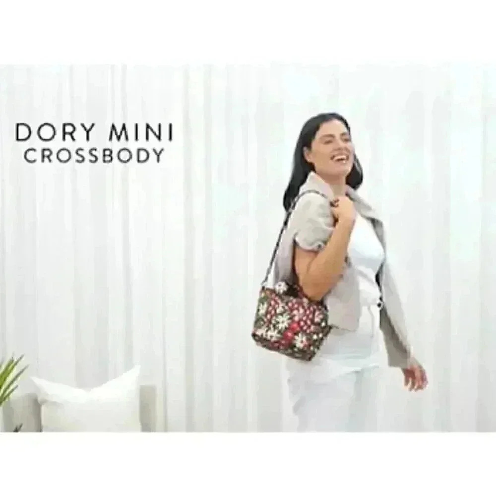 LUG Dory Mini Crossbody / Top Handle Bag - Metallic Espresso (brown) - Picture 7 of 16